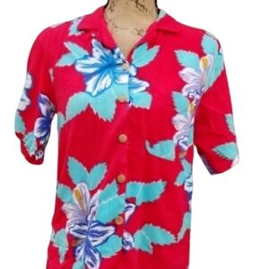 Vintage‎ Wayne Roger's tropical isle top L